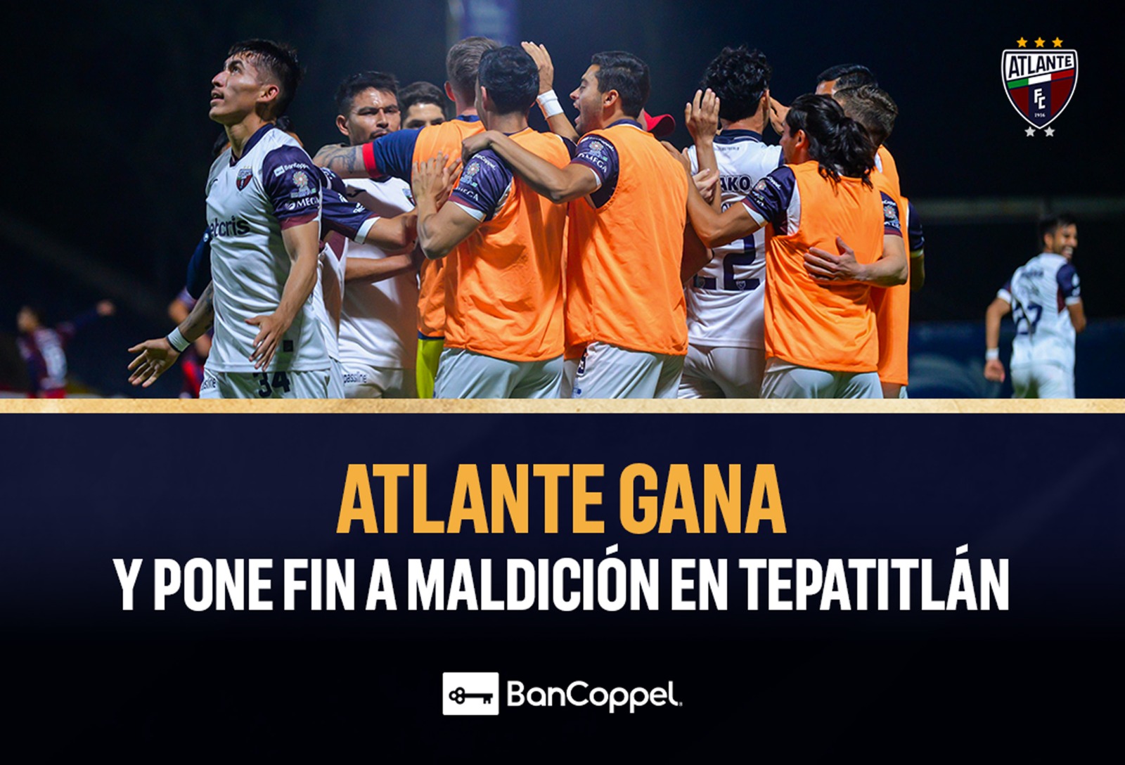 Atlante le gana al Tepetitlán